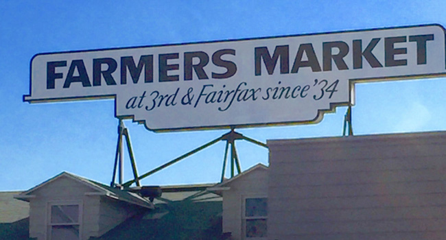 A Stroll Down Memory Lane at The Original Los Angeles Farmers Market