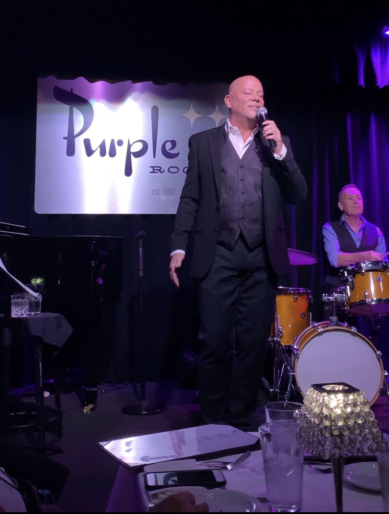 Michael Holmes' Purple Room Supper Club.