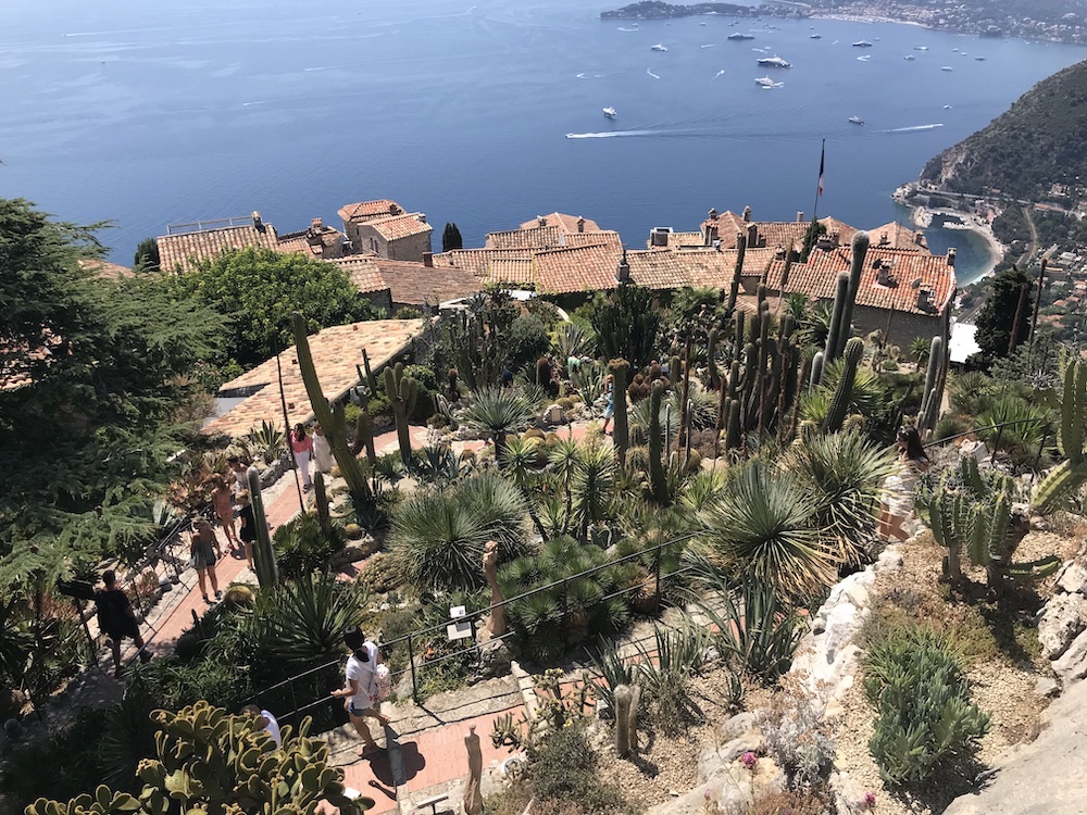 It is worth climbing to the top of Eze to experience the  Exotic Garden Le Jardin Exotique d’ Èze.